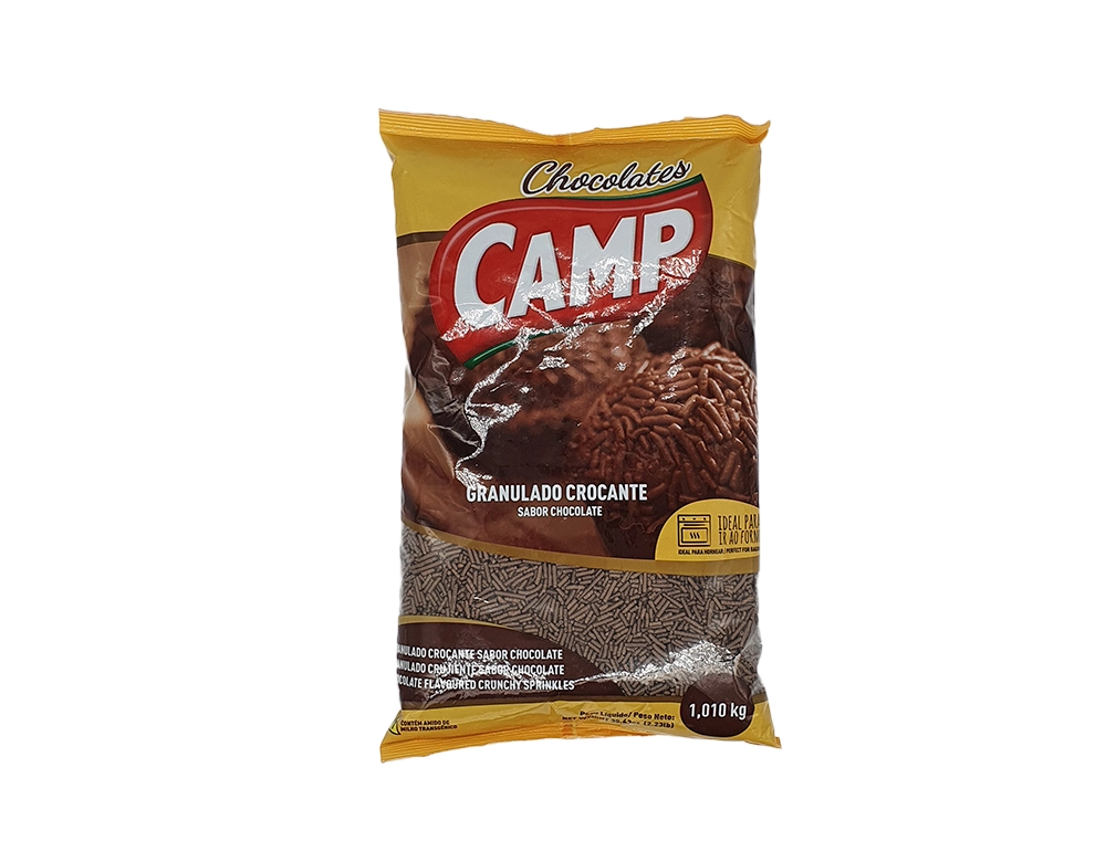 CHOCOLATE GRANULADO CROCANTE CAMP 1,050 KG 
